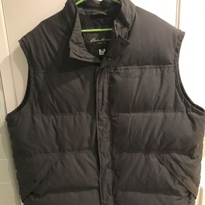 Eddie Bauer Goose Down Puffer Vest Mens Size 3XLT